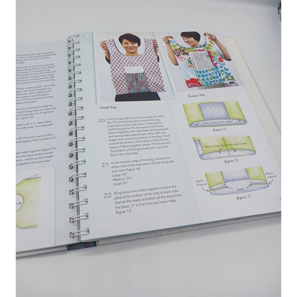 Sew Serendipity Bags How To Book Full Size Patterns By Kay Whitt Pretty Projects - Picture 4 of 12